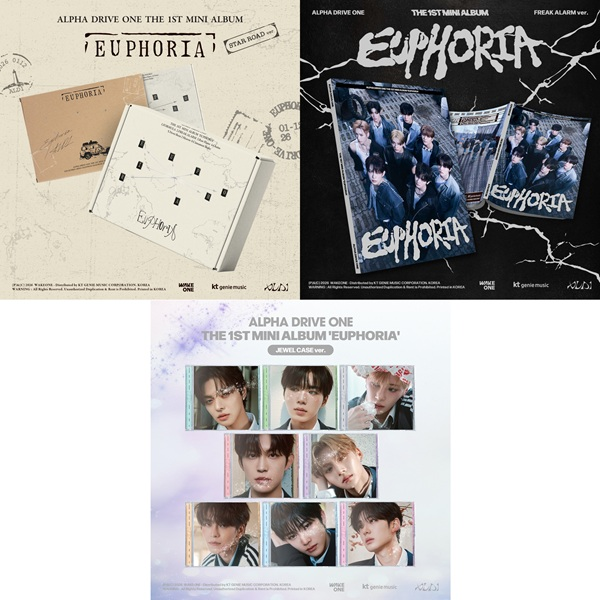 ALPHADRIVEONE】 THE 1ST MINI ALBUM 『EUPHORIA』 日本限定特典付き