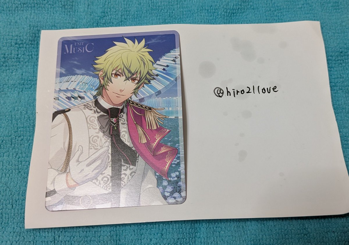 も*ち様 うたプリ 15th Anniversary CD 盤面サイン 日向大和 も*ち様