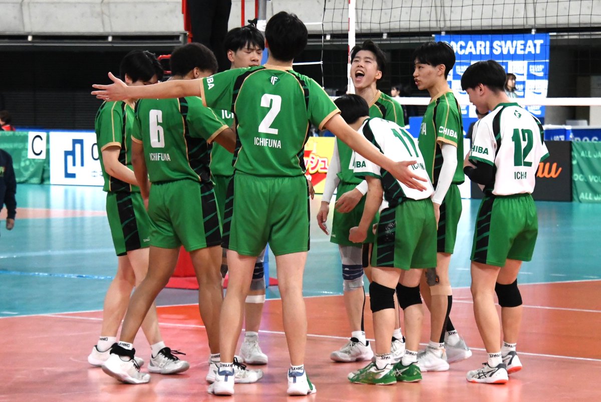 感動をありがとう🏐💙／ 市船男子バレーボール部 #春高バレー 初戦