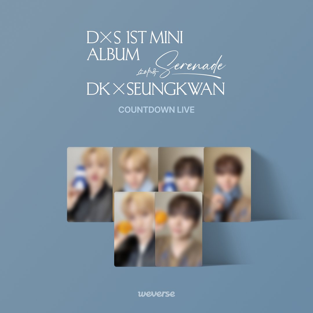 Weverse_LIVE] DK X SEUNGKWAN (SEVENTEEN) 'Serenade' COUNTDOWN LIVE