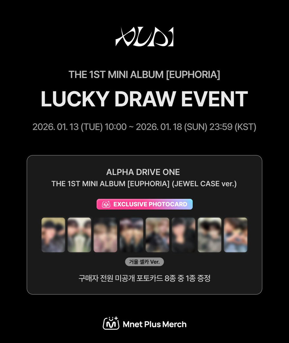 ALPHA DRIVE ONE 'EUPHORIA' LUCKY DRAW🏎️ ラキドロ特典続き↓ ③