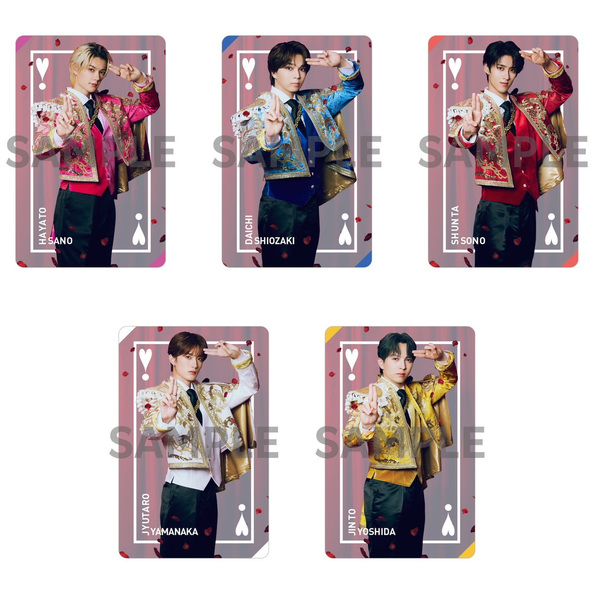 クリアトレカ絵柄公開❣／ M!LK 2/18(水)発売「爆裂愛してる / 好き