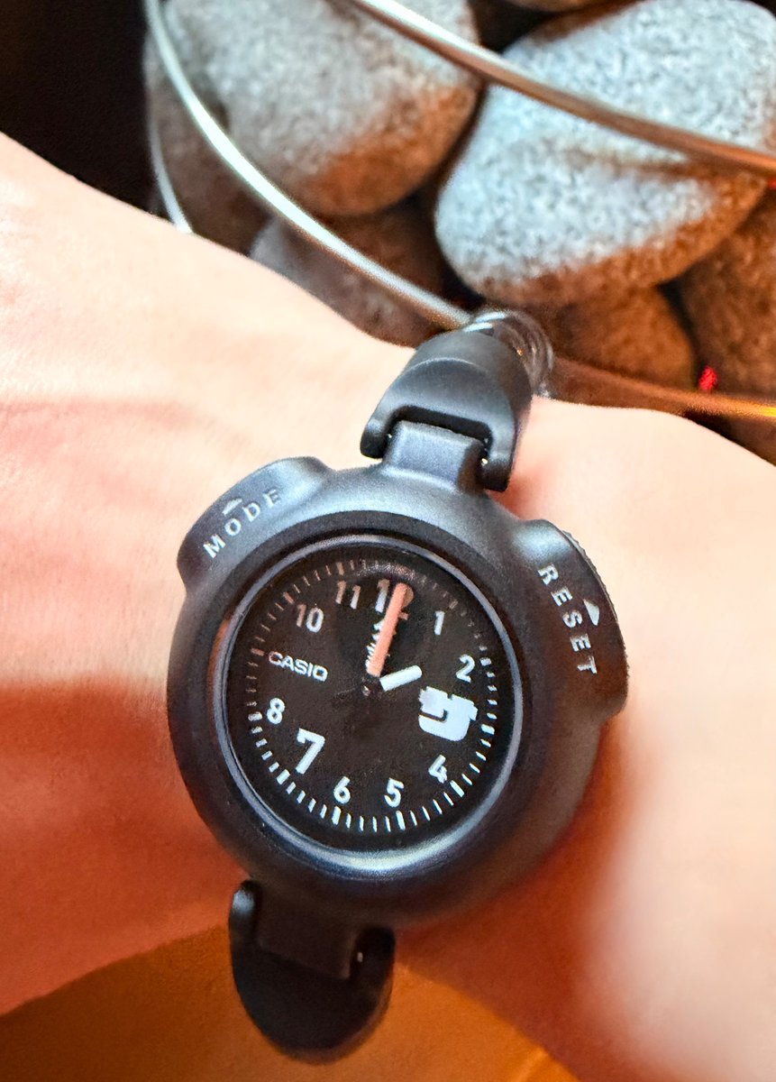 あ、無事に年始に #サ時計 に活躍してもらえました (^^) 最高に使い