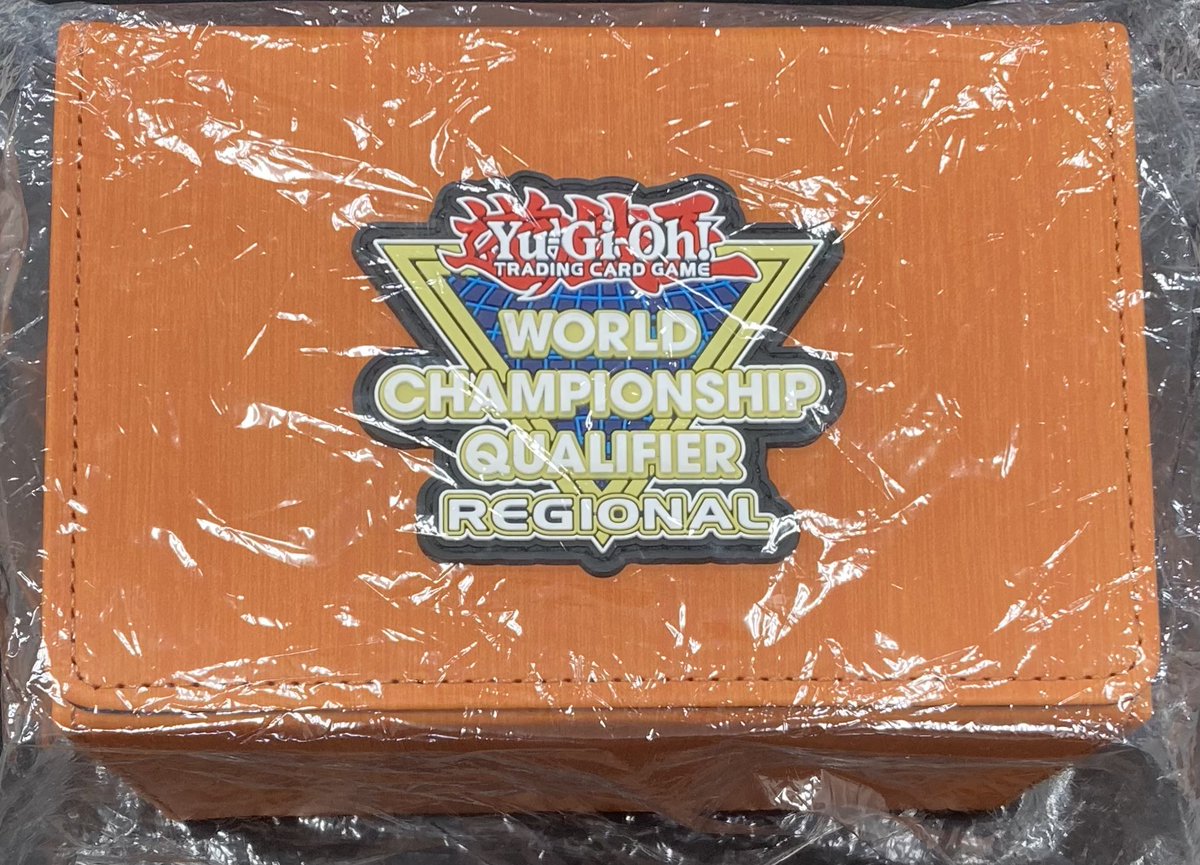 遊戯王 wcq デッキケース オレンジ 未使用 遊戯王 wcq デッキケース