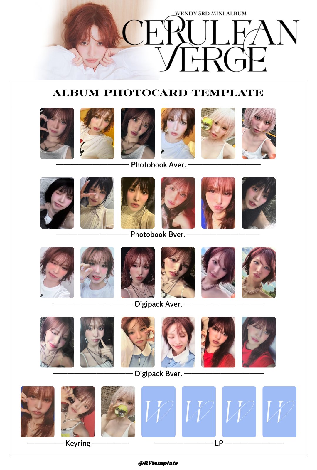 RedVelvet time to love トレカ ウェンディ RedVelvet time to love