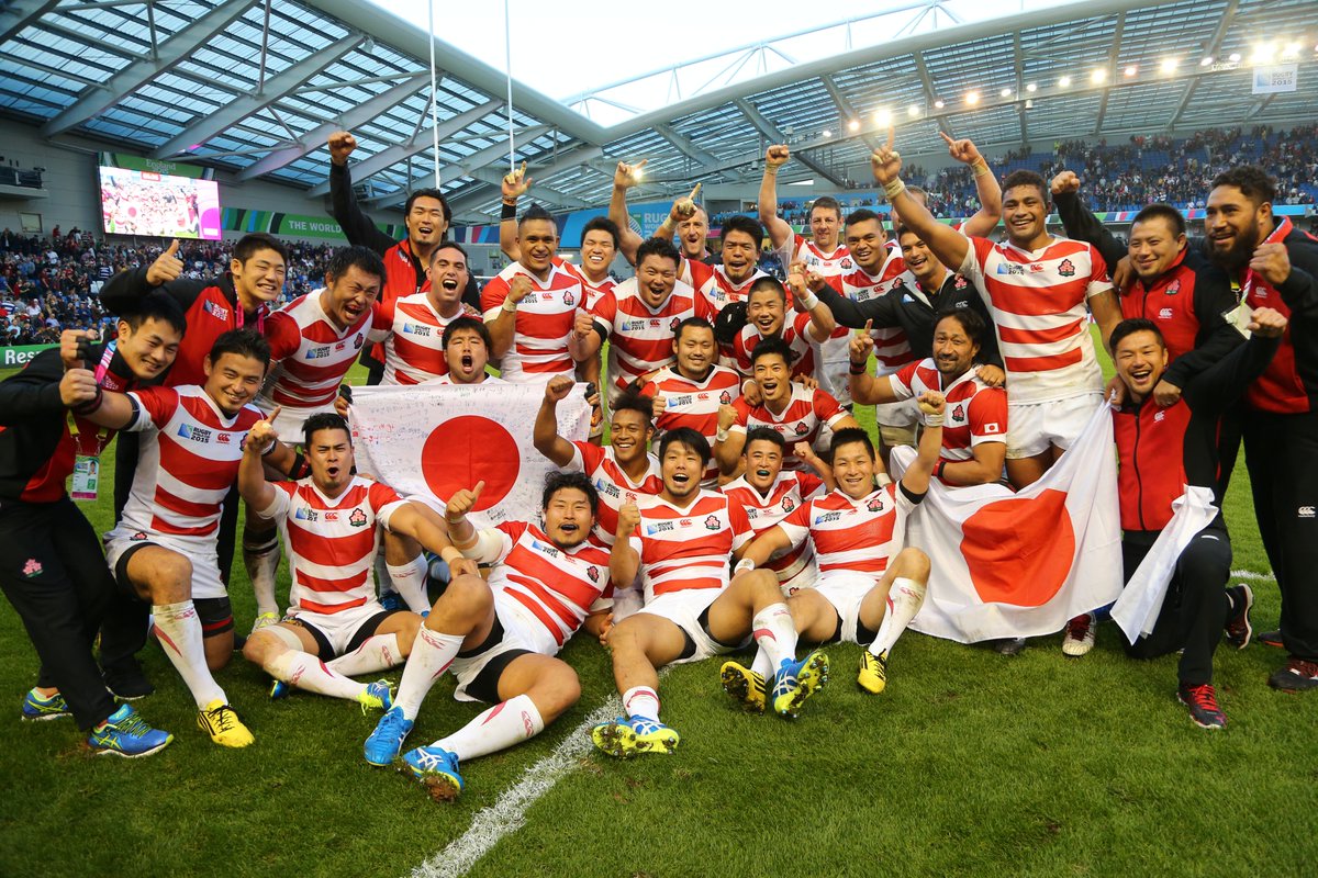 あの日から10年…🌸🏉 #RWC2015 で南アフリカに勝利した歴史的瞬間を