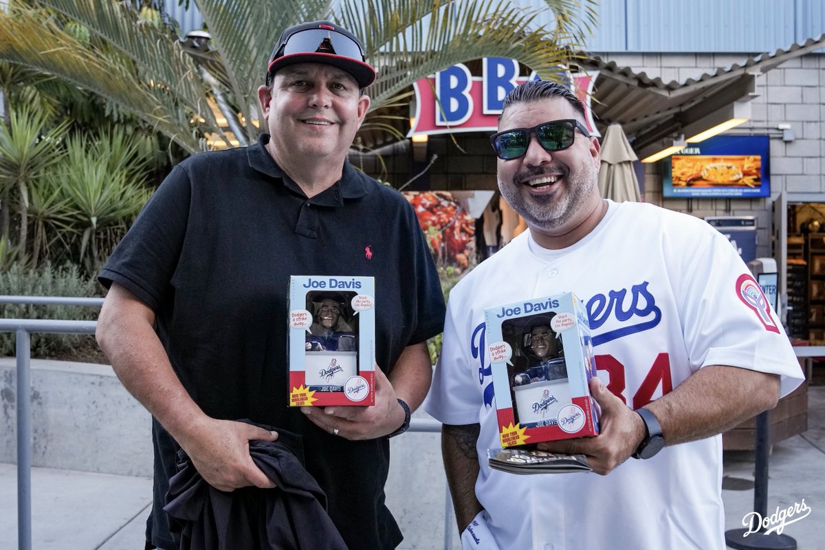 It's Joe Davis Bobblehead Night presented by 76!