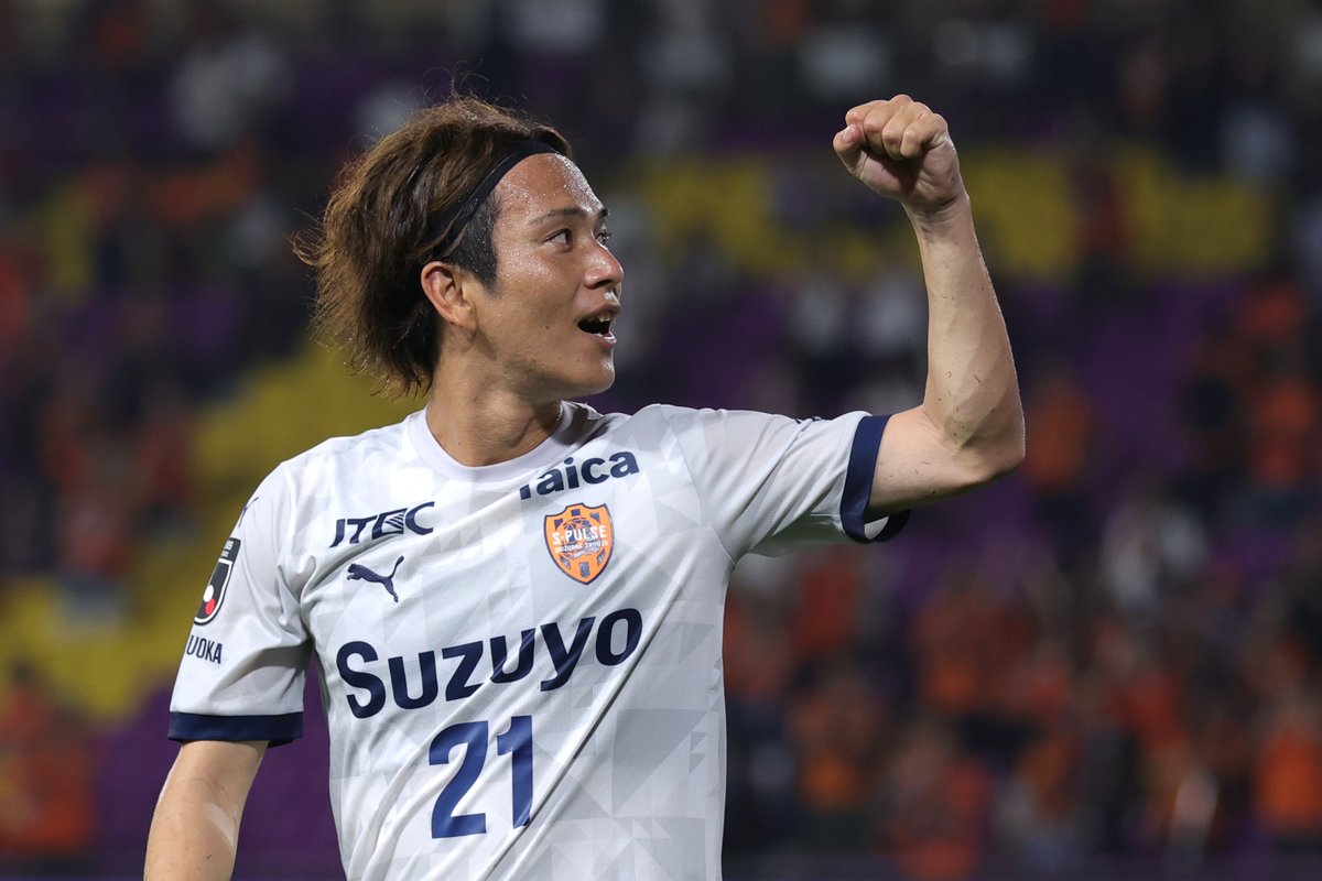 清水エスパルス の #矢島慎也 選手は #京都サンガ 戦で決勝点を決め