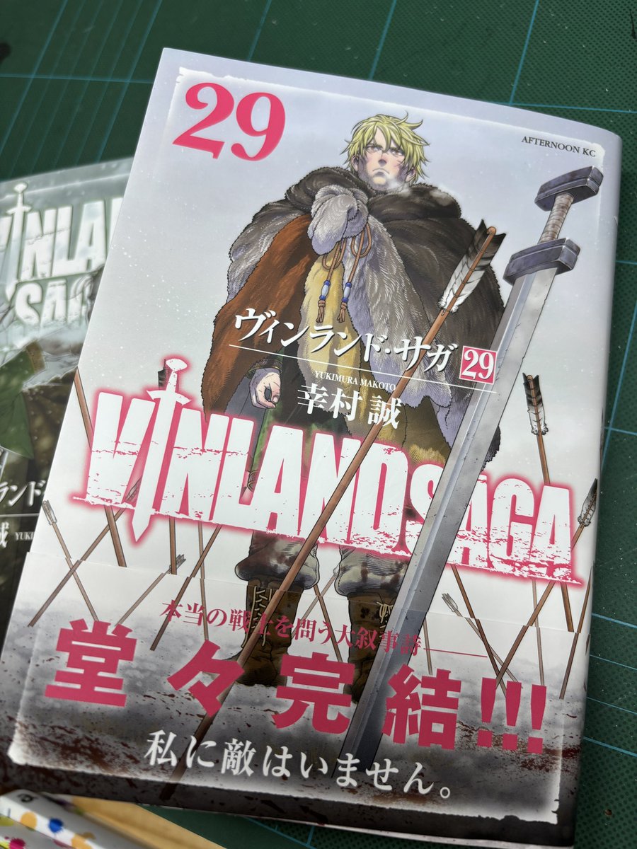 おぅ…29巻ブ厚い。当社比1.3倍。「もうちょっと描いて30巻にすればいい