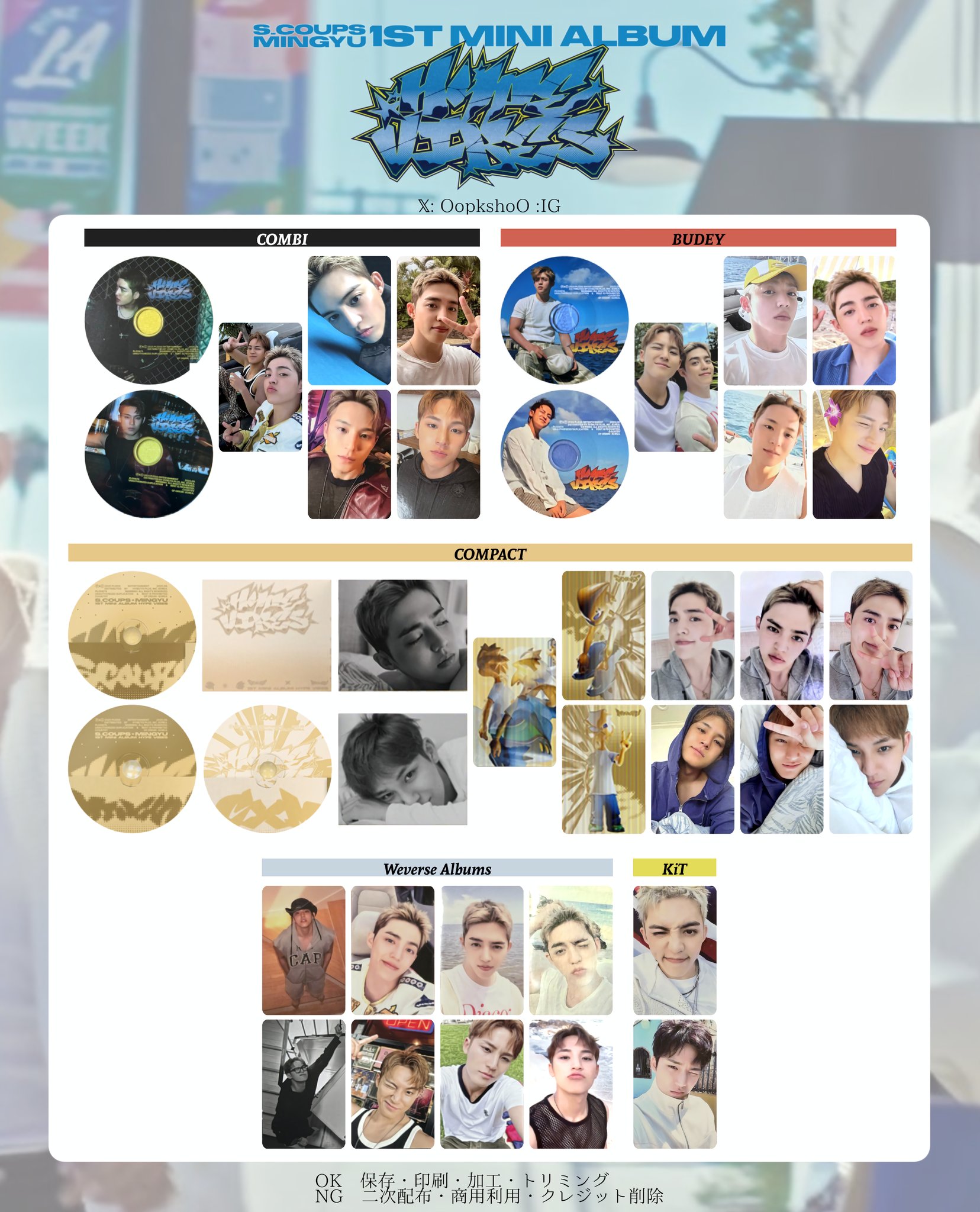 SEVENTEEN CxM HYPE VIBES ファンパーティー 特典 SEVENTEEN CxM HYPE