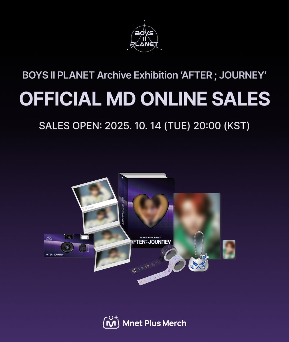 📢］ Mnet Plus｜251014更新🆙 New Merch & EVENT! I BOYS ll PLANET