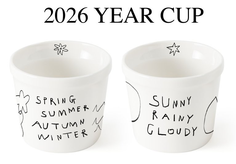 YEAR CUP】2026年 デザインお披露目🎊 Soup Stock Tokyo のイヤー