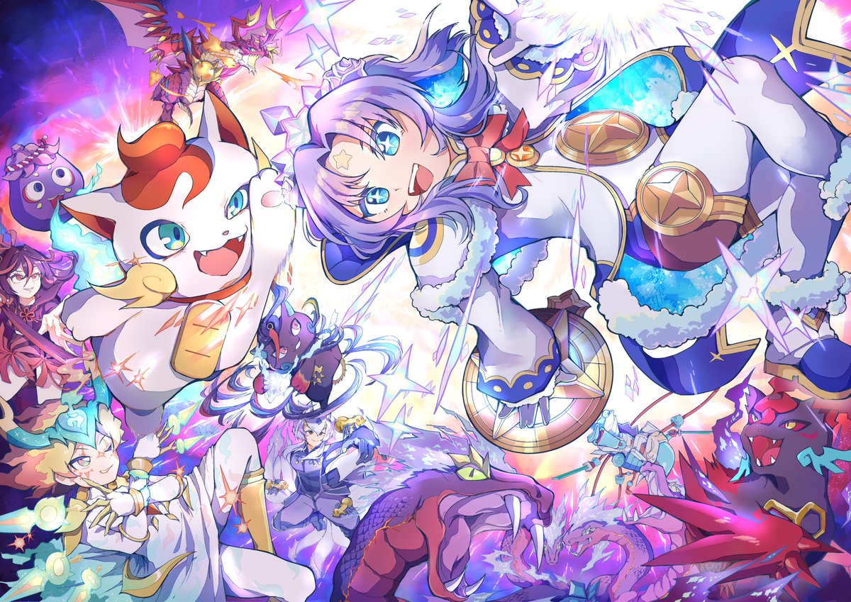 開運チャレンジバトル-ポラリスへの挑戦-』 フルイラストを公開