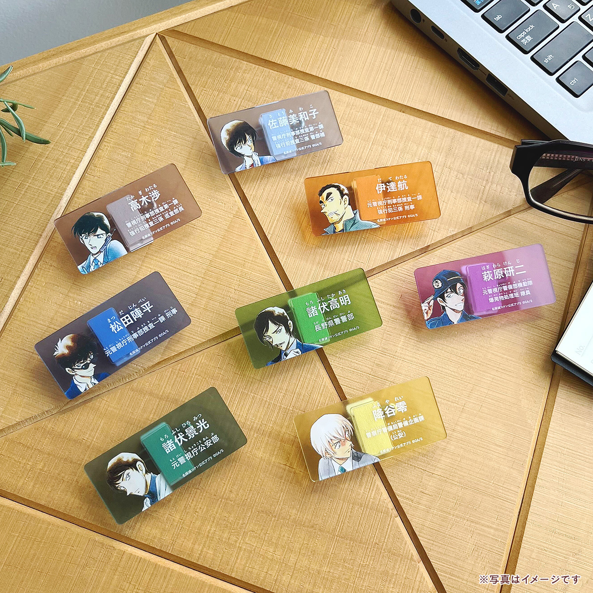 コナンランド グッズ販売情報📣 ／ ＃コナン公式アプリ アクリルネーム