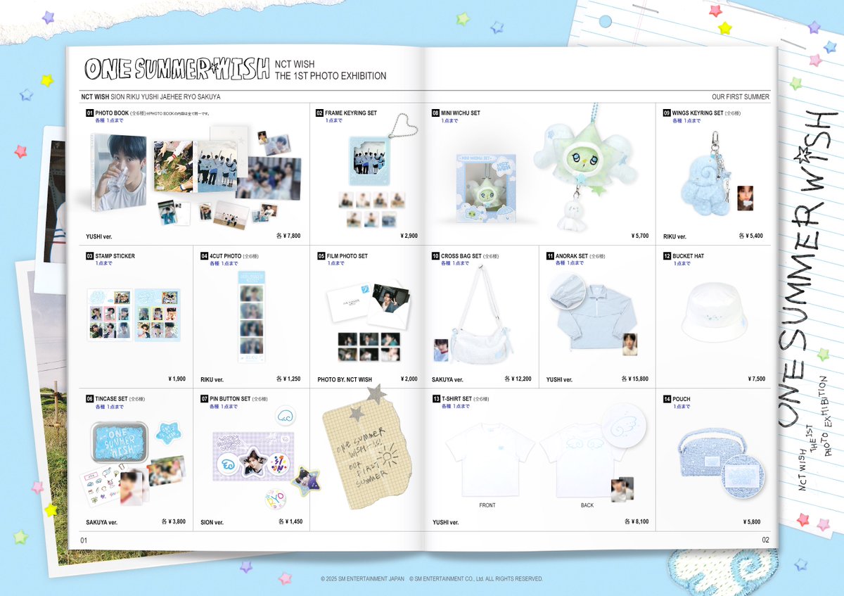 NCT WISH THE 1ST PHOTO EXHIBITION [ONE SUMMER WISH] @ TOKYO』 販売