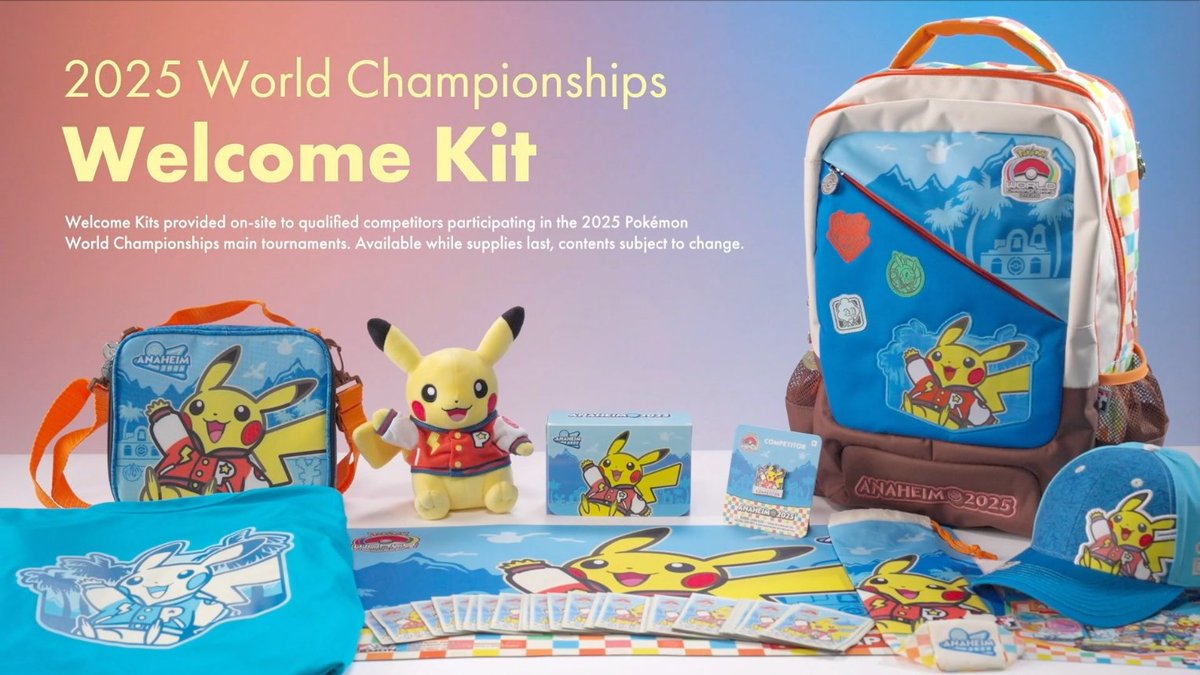WCS2025ポケカ新商品】ポケモン世界大会2025アナハイムの追加サプライ