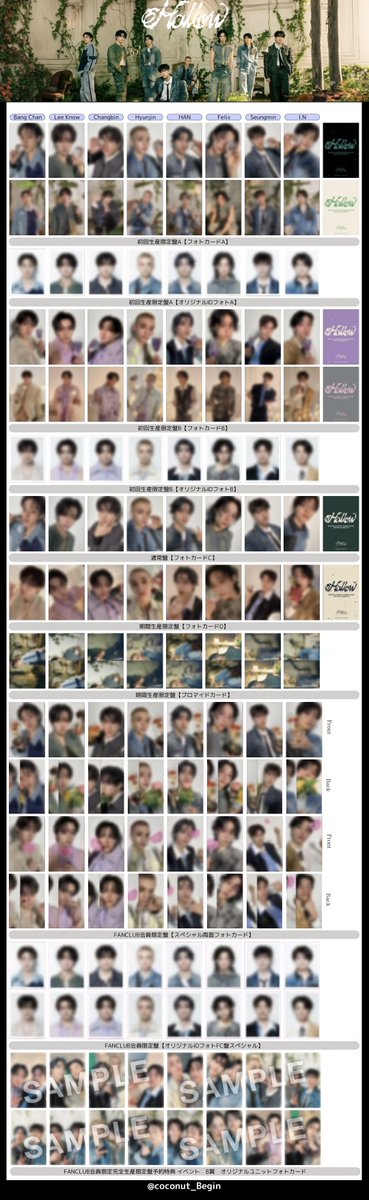 Stray Kids 日本 アルバム スキズ JAPAN 3rd Mini Album『Hollow