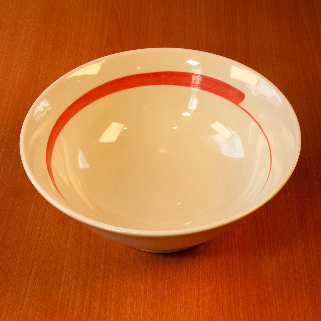 新たな丼と切り換えたため、 2009年頃から15年間使用してきた