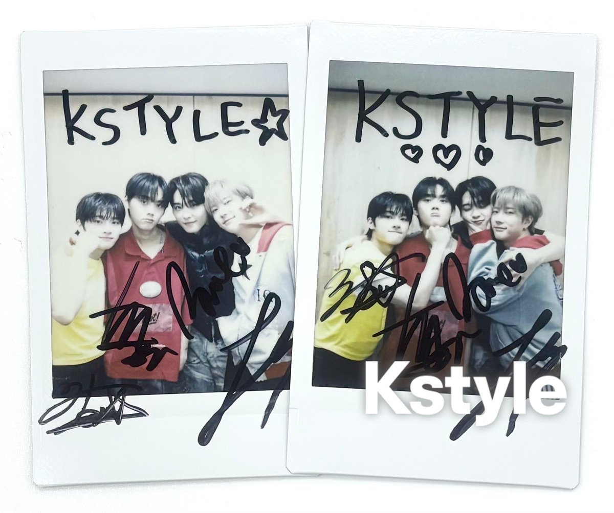 ONE PACT ワンパクト ジョンウ 종우 サイン入り チェキ Kstyle13周年