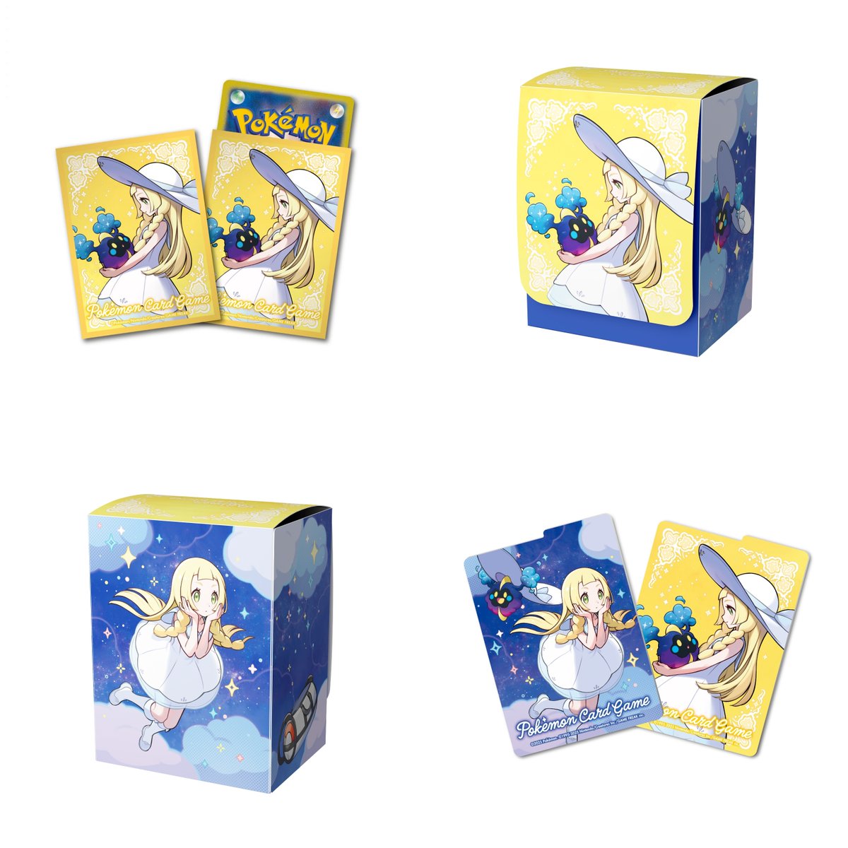 メガブレイブ ポケモンセンターセット収録 ・デッキシールド リーリエ