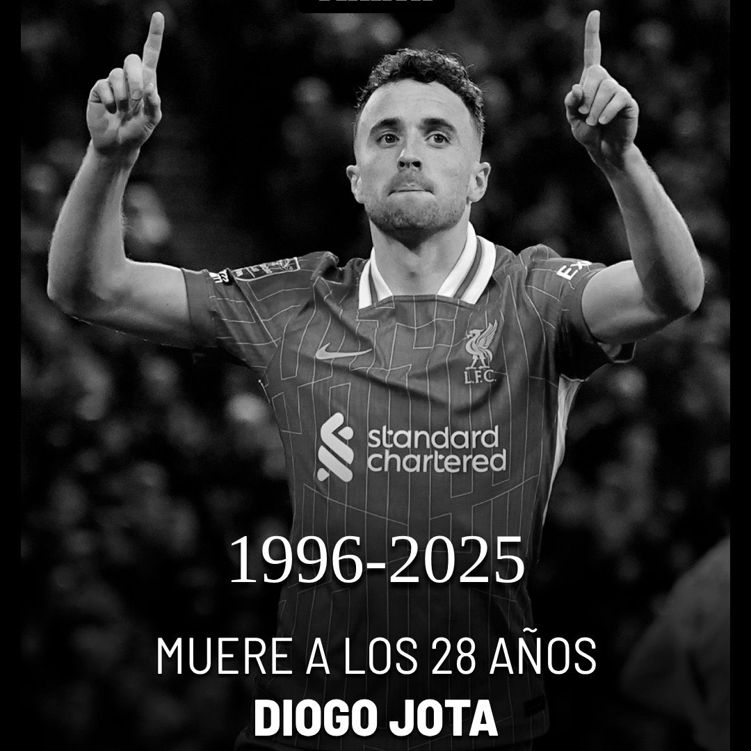 Sport] リヴァプールFCが、昨日28歳で死去したDiogo Jota(ディオゴ