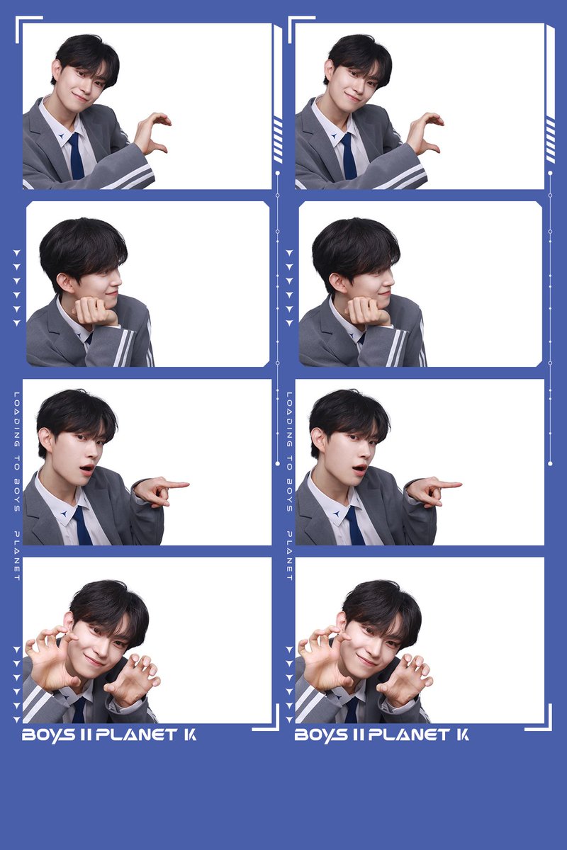 ボイプラ2 × 人生4カットコラボ✨️】 キム・ゴヌくんのフレーム画像が