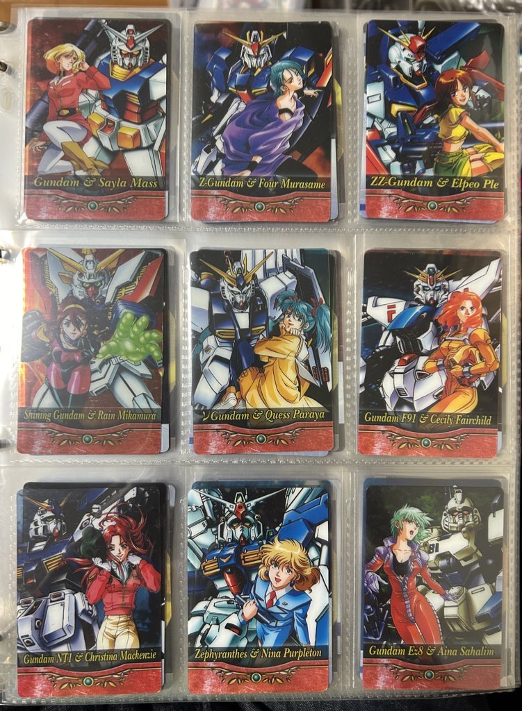 おはようございます。 過去再掲ですが、森永製菓の機動戦士ガンダム