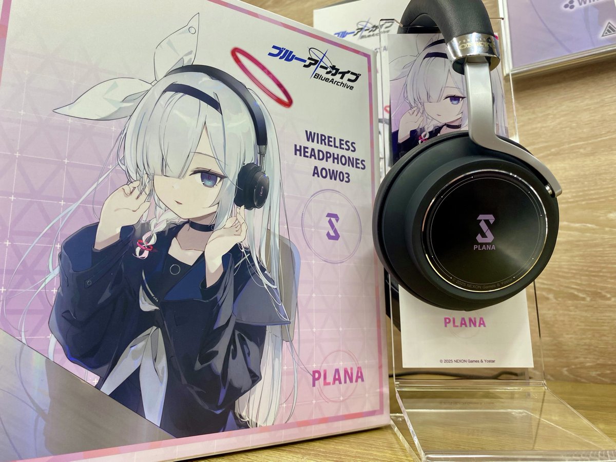 ブルーアーカイブ 』プラナver. ボイス搭載コラボワイヤレスヘッドホン