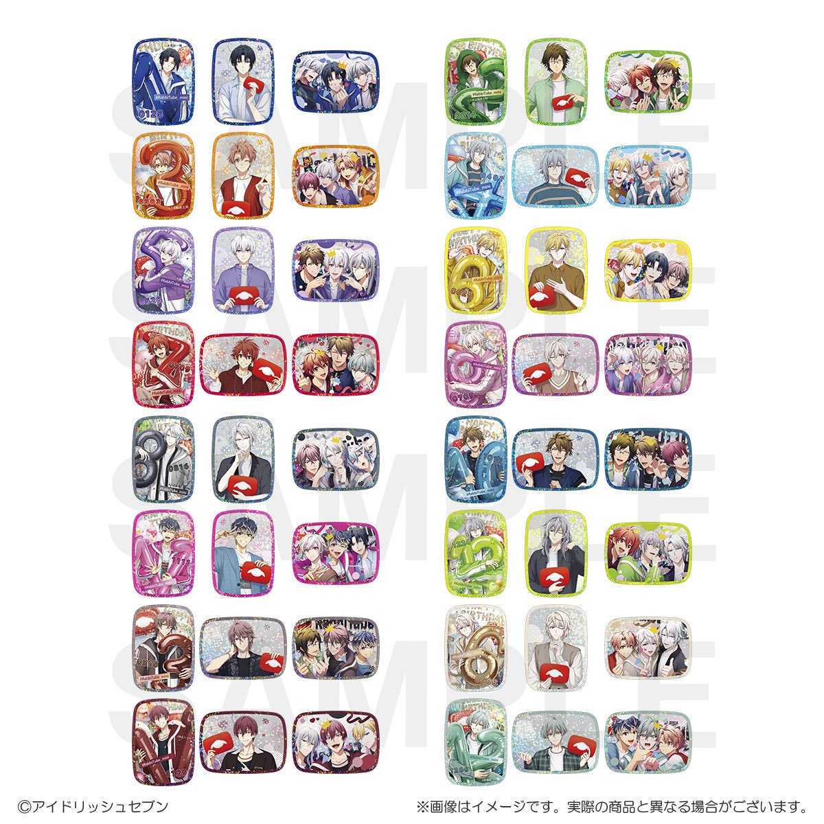 商品紹介】 [RabbiTube mini]「フォトカードコレクション（全16種