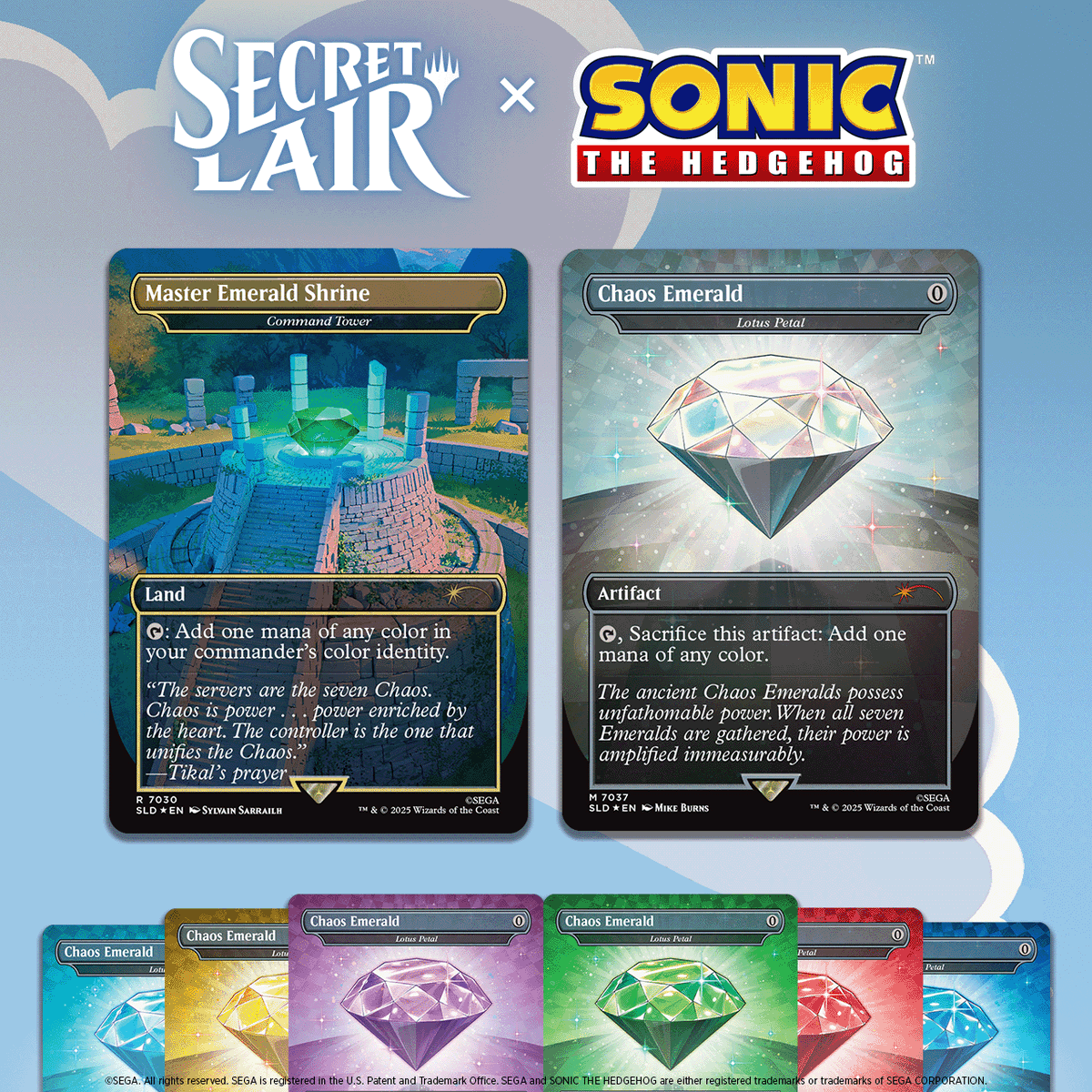 Secret Lair・MTG x Sonic the Hedgehog】 『ソニック・ザ・ヘッジ