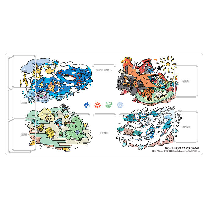 ポケカ新商品】 ✓デッキシールド OTENKI TEAM あめふらし ✓デッキ