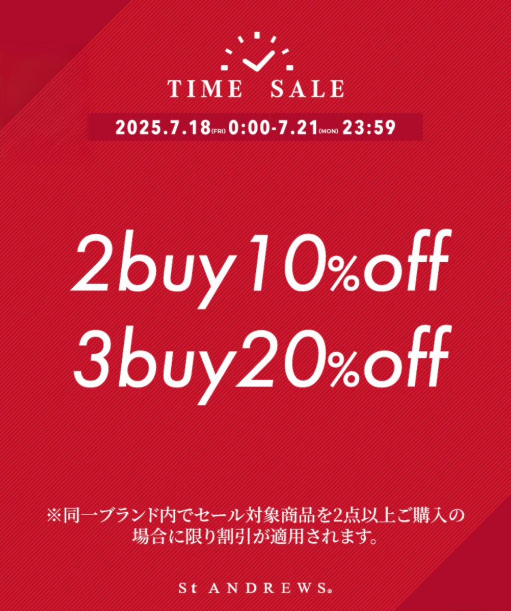 St ANDREWS セントアンドリュース (@StANDREWS_jp) / Posts / X