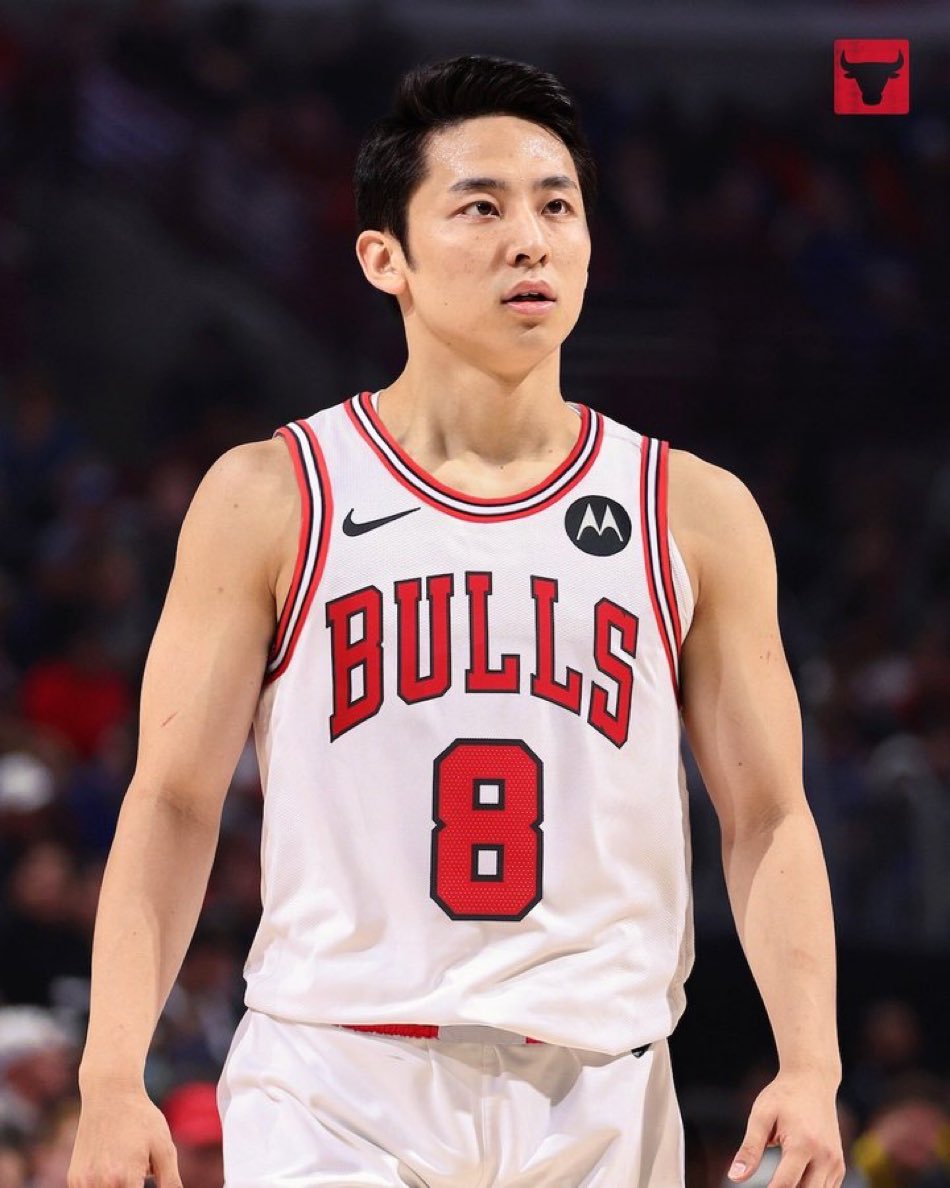 河村勇輝はブルズで8番を着用するようです🙌🙌🙌