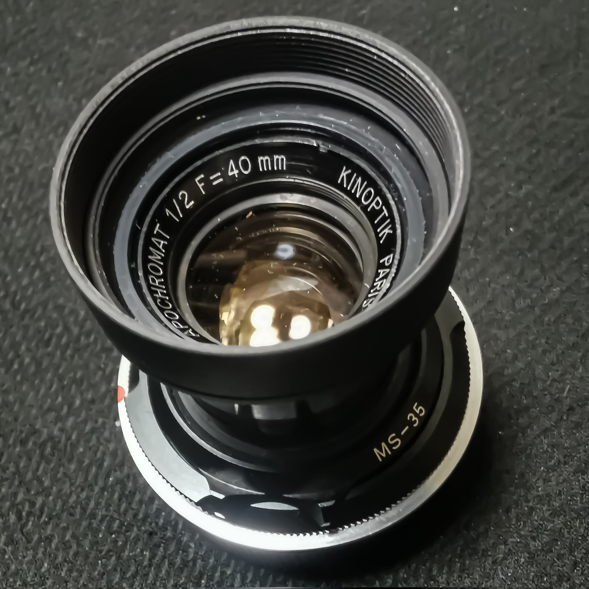 難ありApochromat Kinoptik Paris 40f2 M改 難ありApochromat Kinoptik