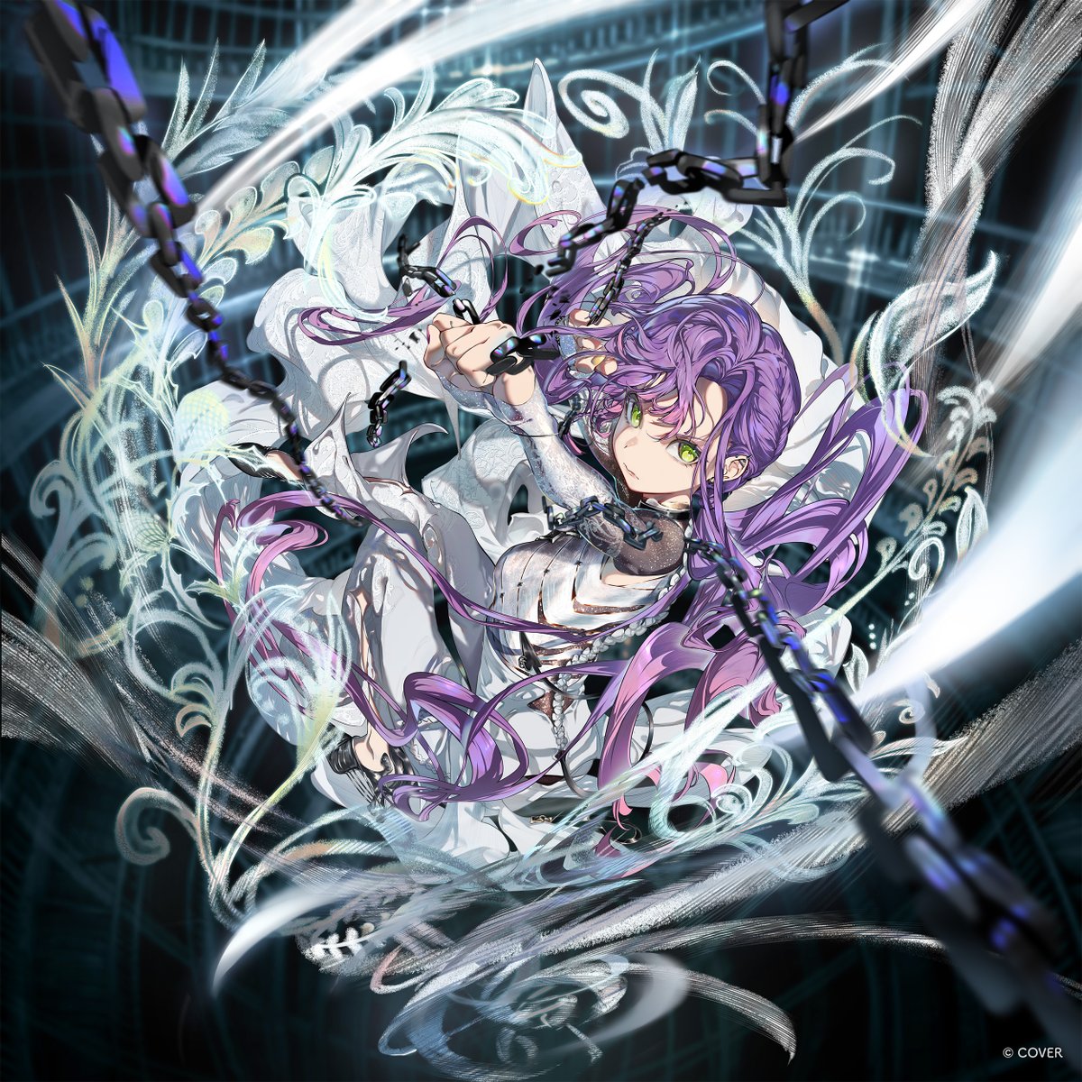 常闇トワ（@tokoyamitowa）さん 2nd Album『SHIN』ジャケットイラスト