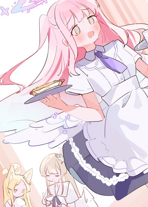 聖園ミカ(ブルアカ) ,桐藤ナギサ(ブルアカ) ,百合園セイア(ブルアカ