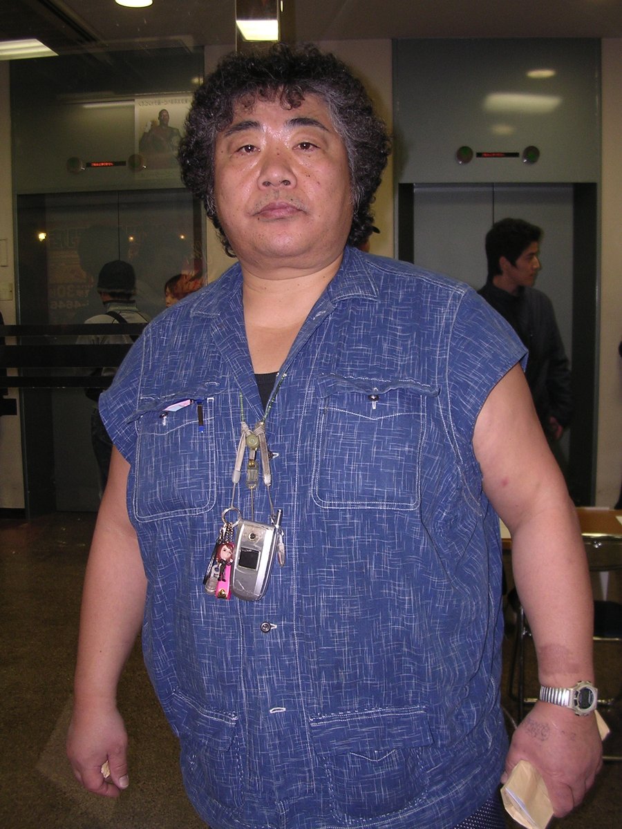 2004年10月の鶴見五郎選手。後楽園ホールにて撮影。#鶴見五郎 選手