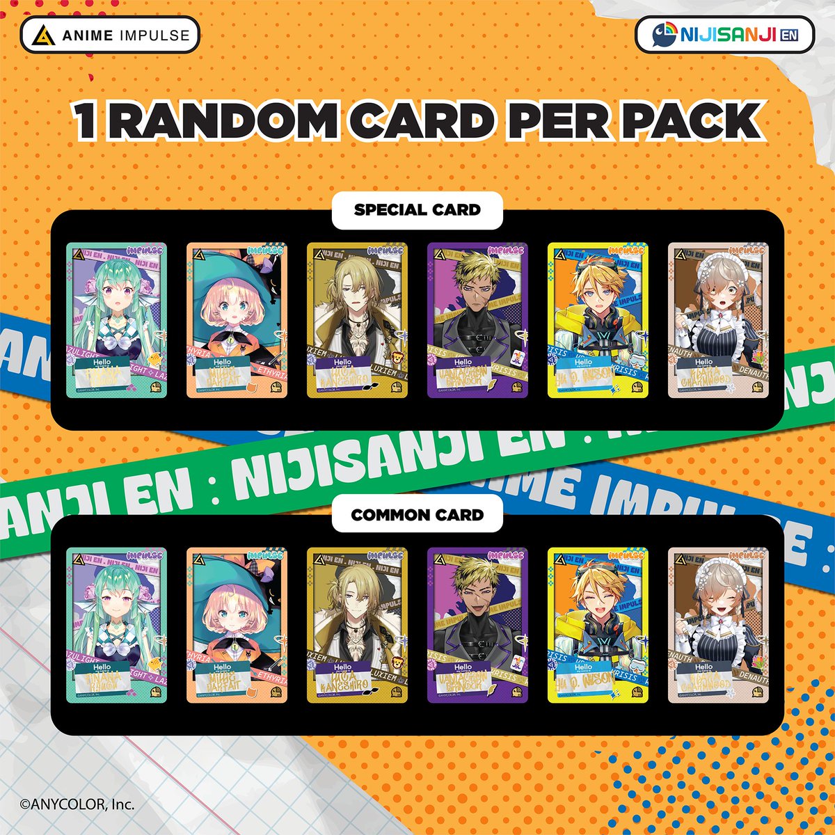 Oshis On the Go!🌈 We're excited to partner up with NIJISANJI EN