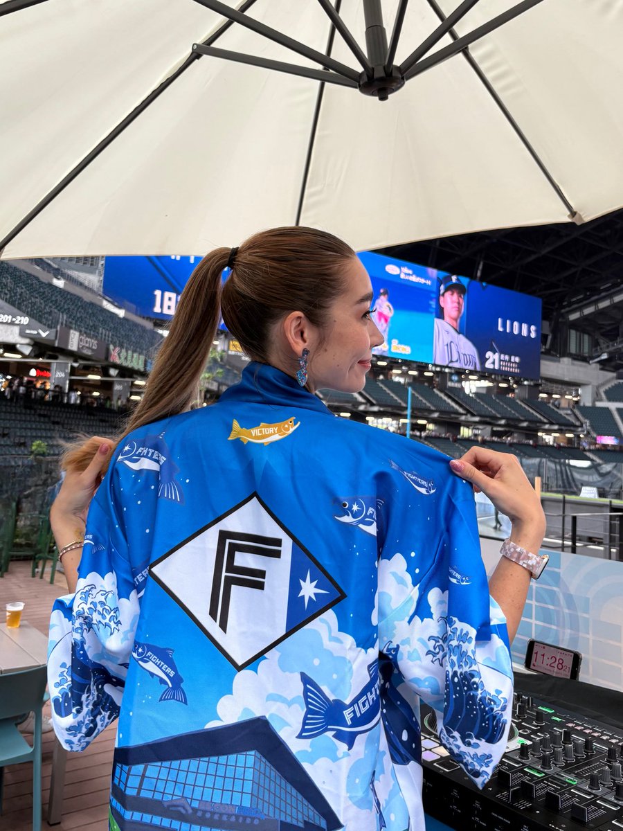 昨日から vs埼玉西武ライオンズ⚾️平日のデイゲーム3連戦でDJしてい