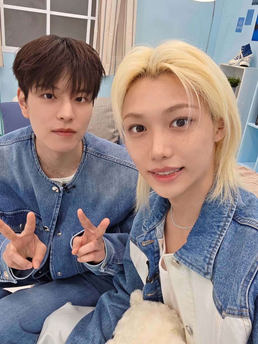 SKZ-BEHIND📸] 今日の2 Kids Room主人公は😺フィリックス&スンミン