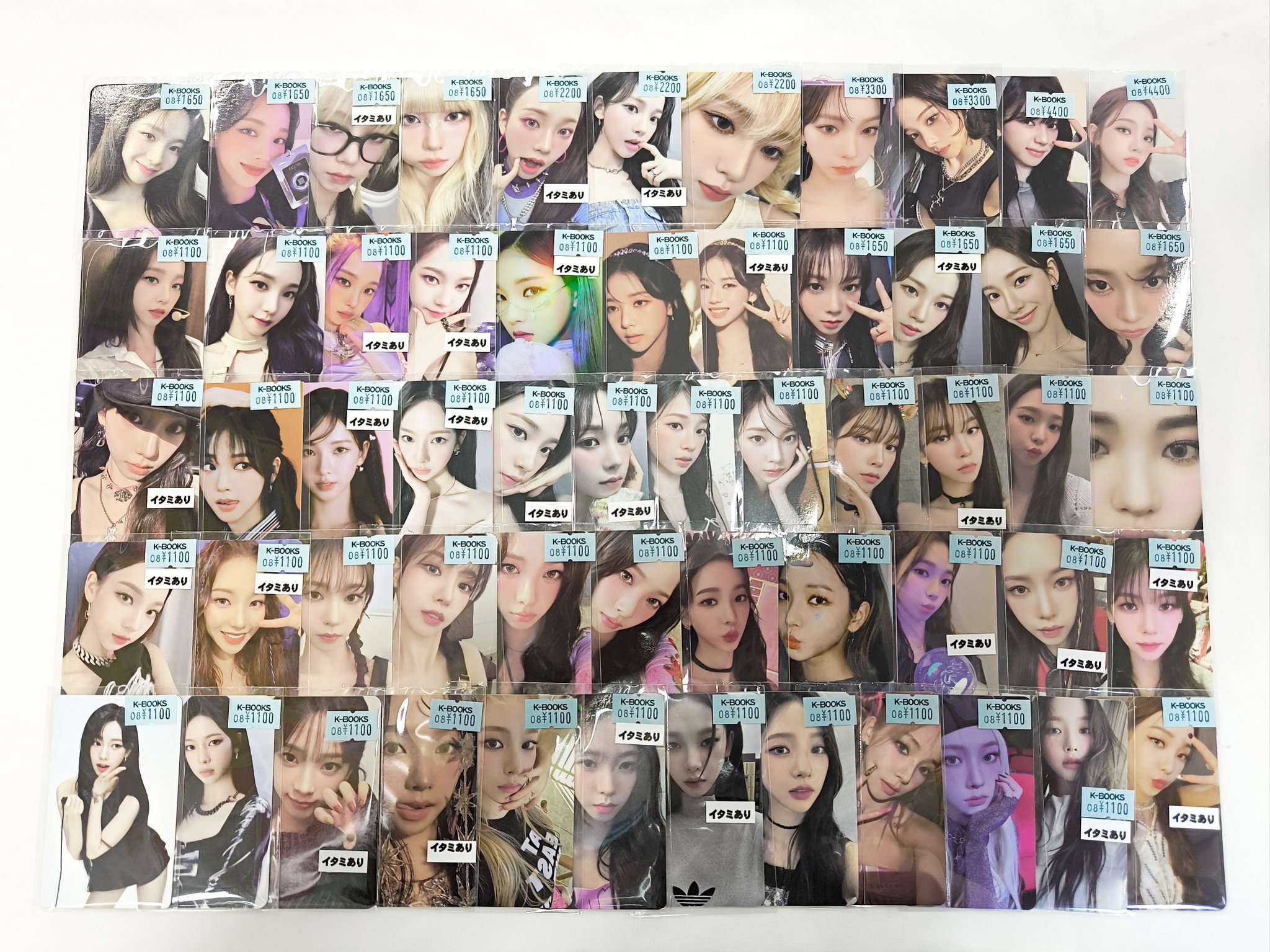 NewJeans NJZ complexcon 香港限定 トレカ 6枚 NewJeans NJZ