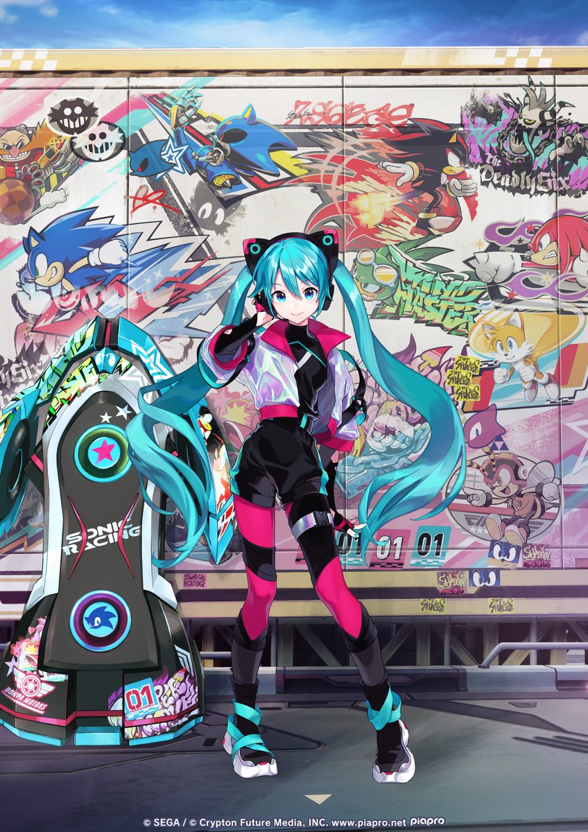 ソニック×初音ミク Project ONSOKU 始動‼ 音楽を通してソニックと初音