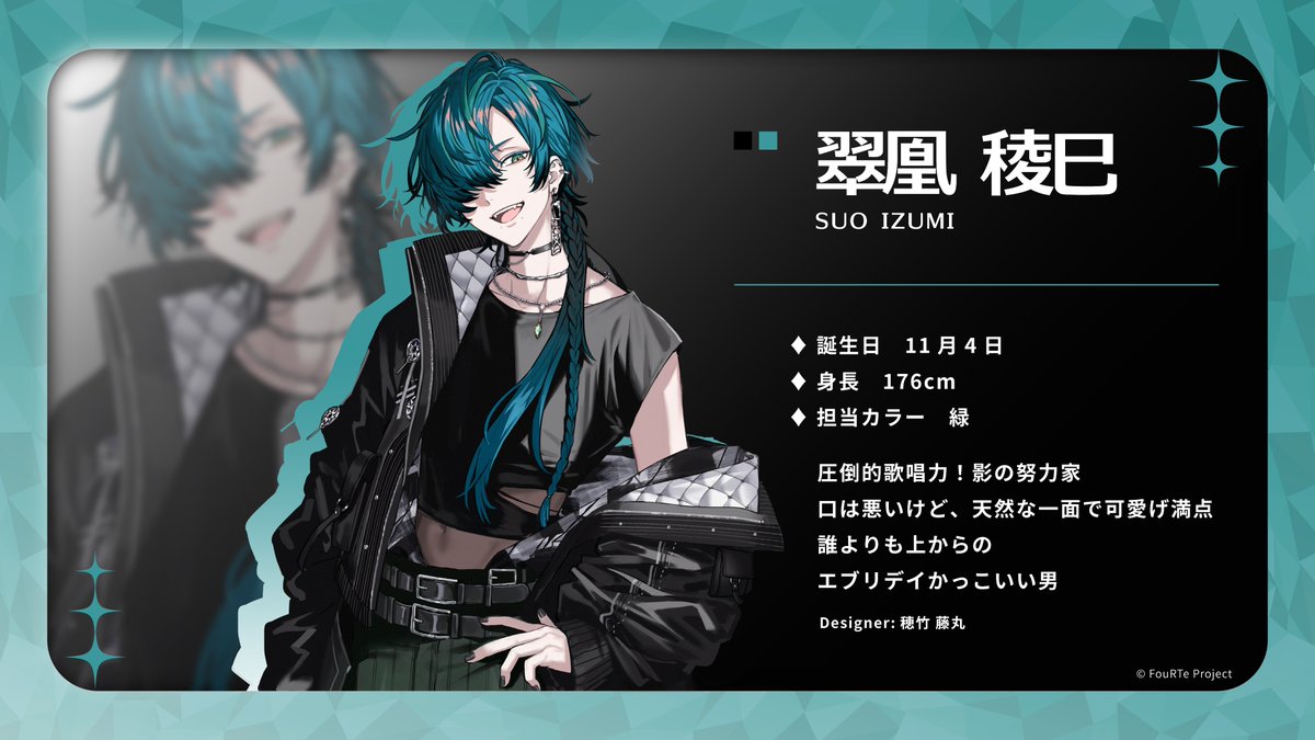 ◥◣メンバープロフィール公開◢◤ 翠凰稜巳のプロフィールを公開し