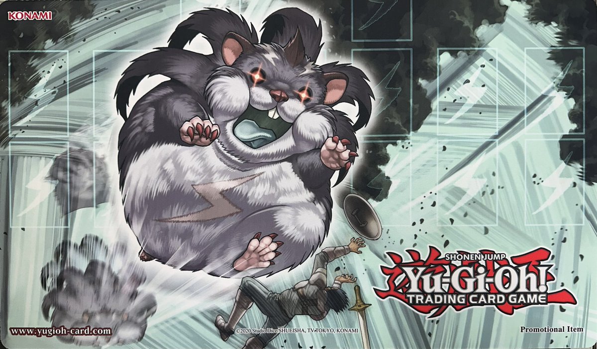 遊戯王 プレイマット④】 素早いビッグハムスター ￥15,000- 入荷しま
