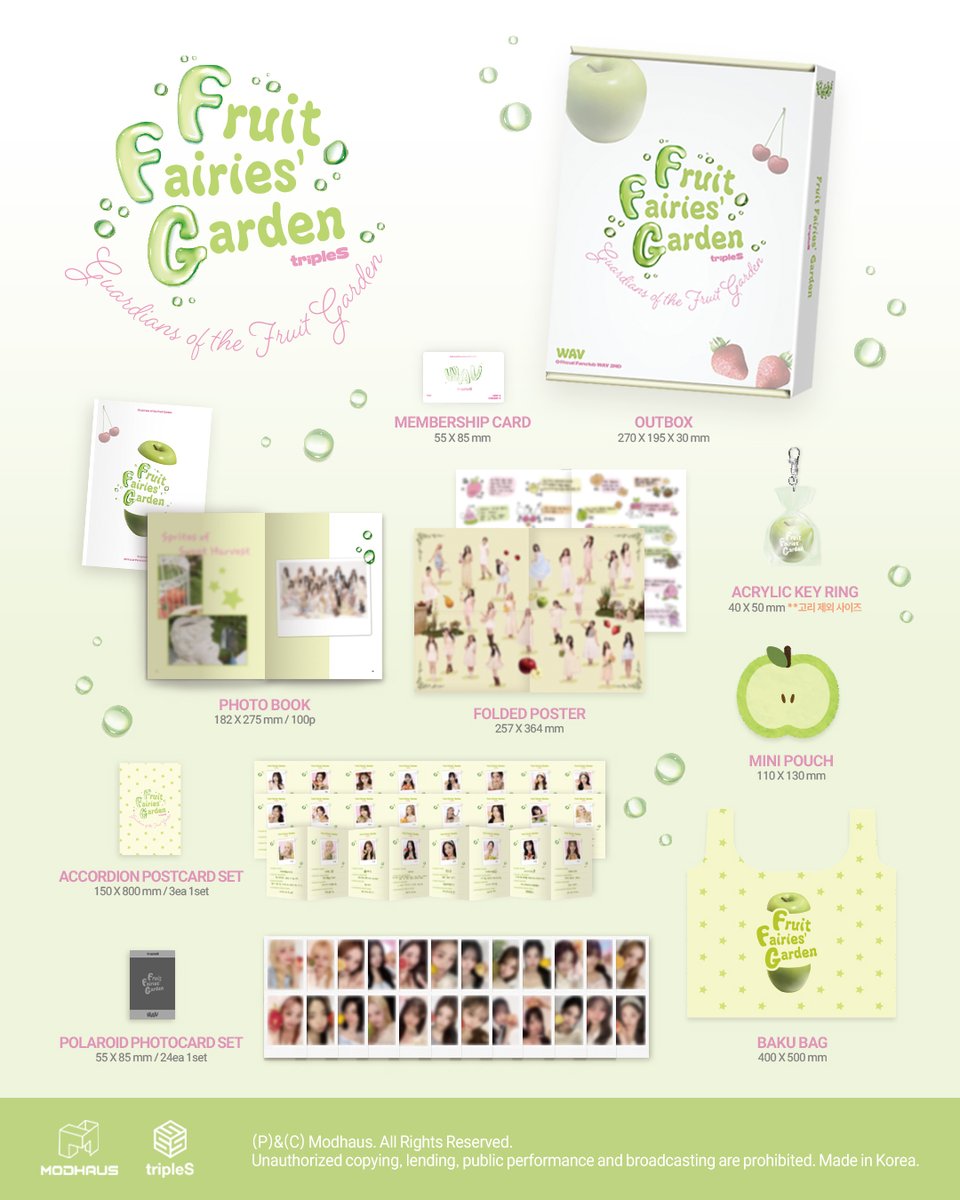 tripleS Official Fanclub WAV 2nd Now Available 🧚🏻 📆 2025. 09