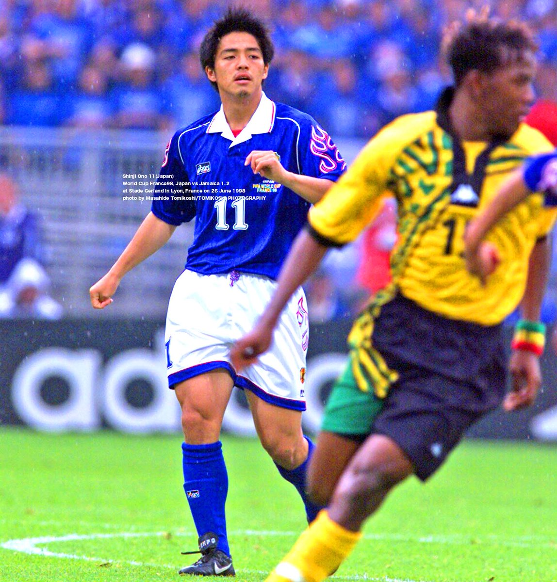 小野伸二（日本代表） 98フランス・ワールドカップ 日本1−2