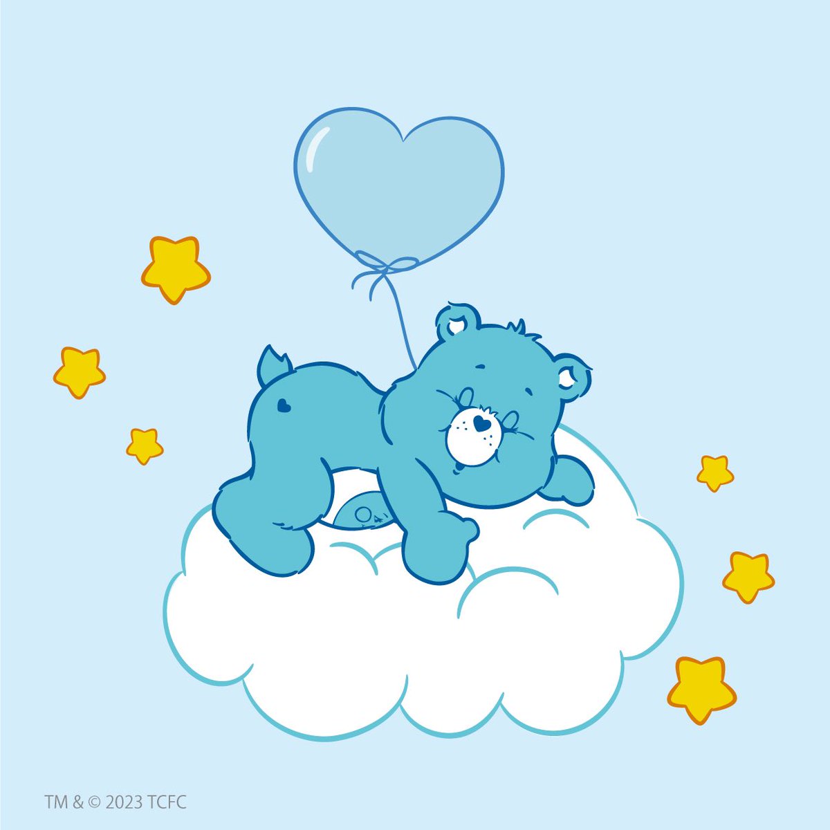 🩵🩵 ベッドタイムベア 🩵🩵 ベッドタイムベアがいつも眠そうなのは夜