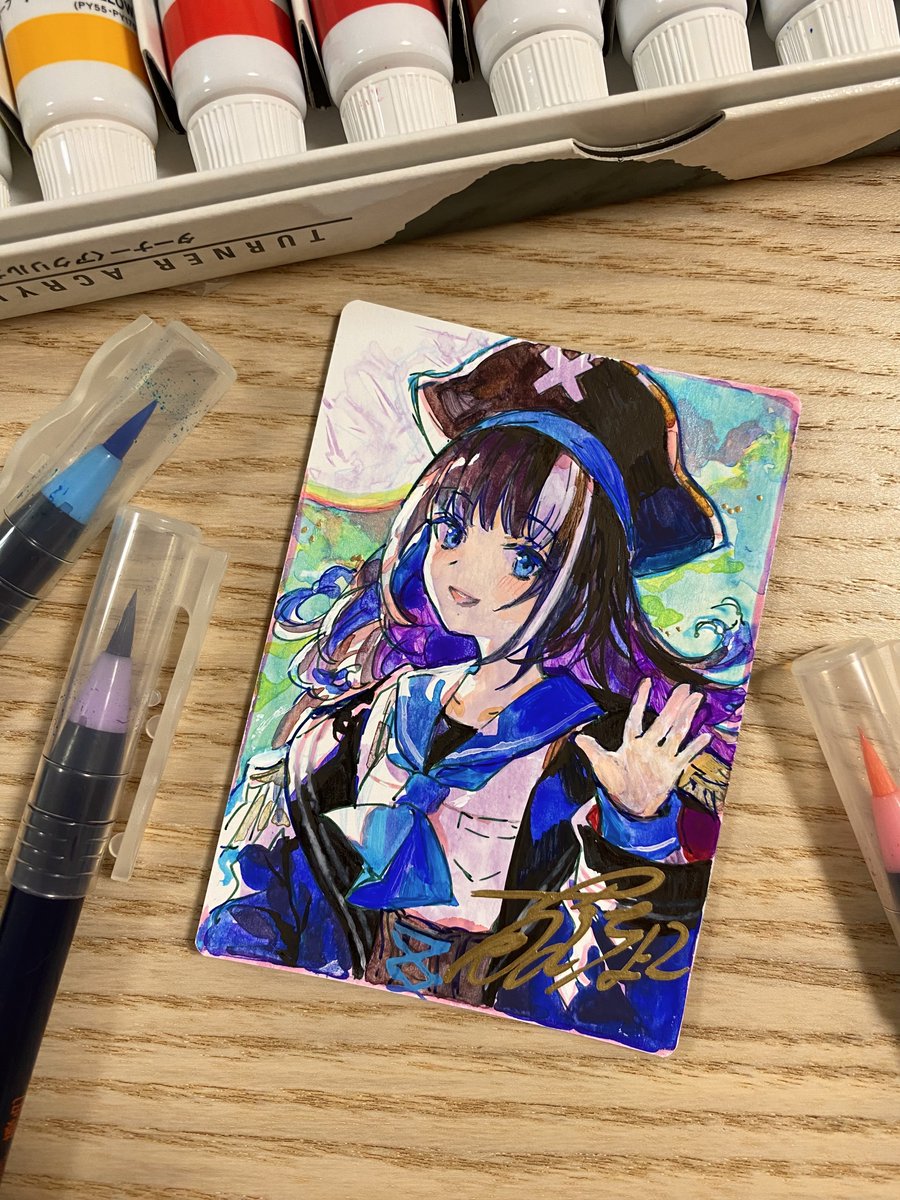 幽体の船乗りアーティストプルーフ✏️ #MTG