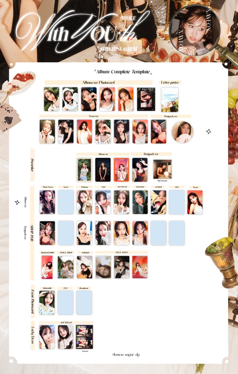 ⑨TWICE/アルバム/トレカ/セット！