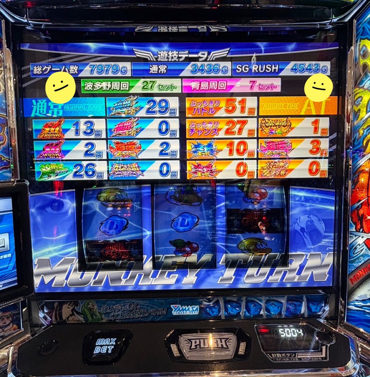 モンキーターン56確データです！ 良かったら参考にして下さい♪ ・究極